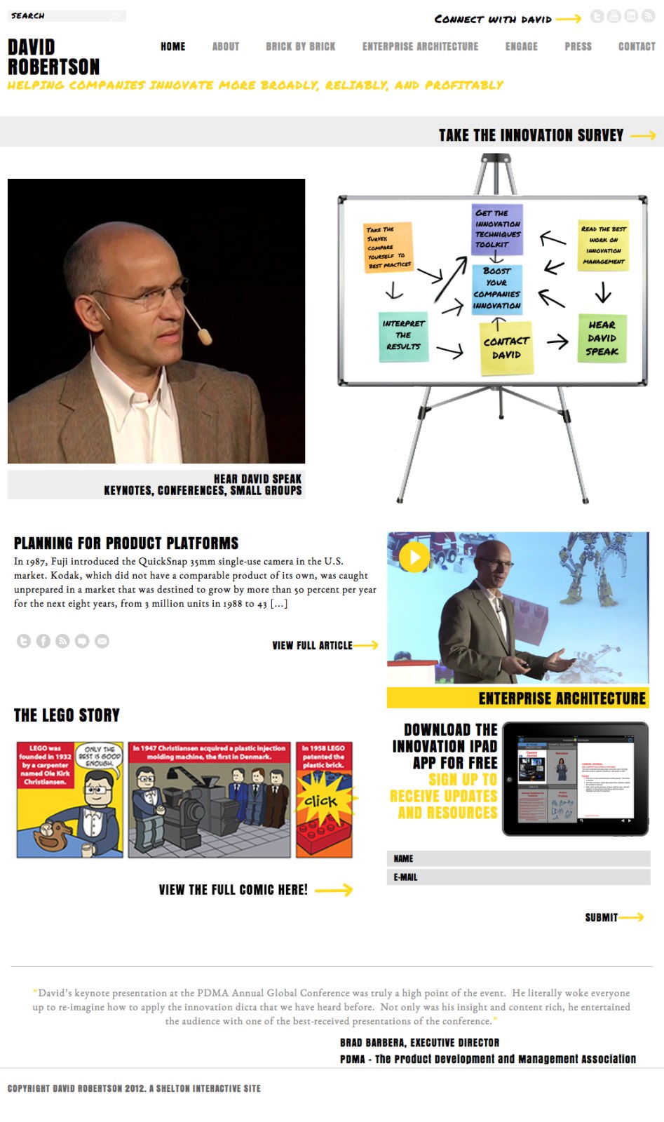 Shelton Interactive Site Build