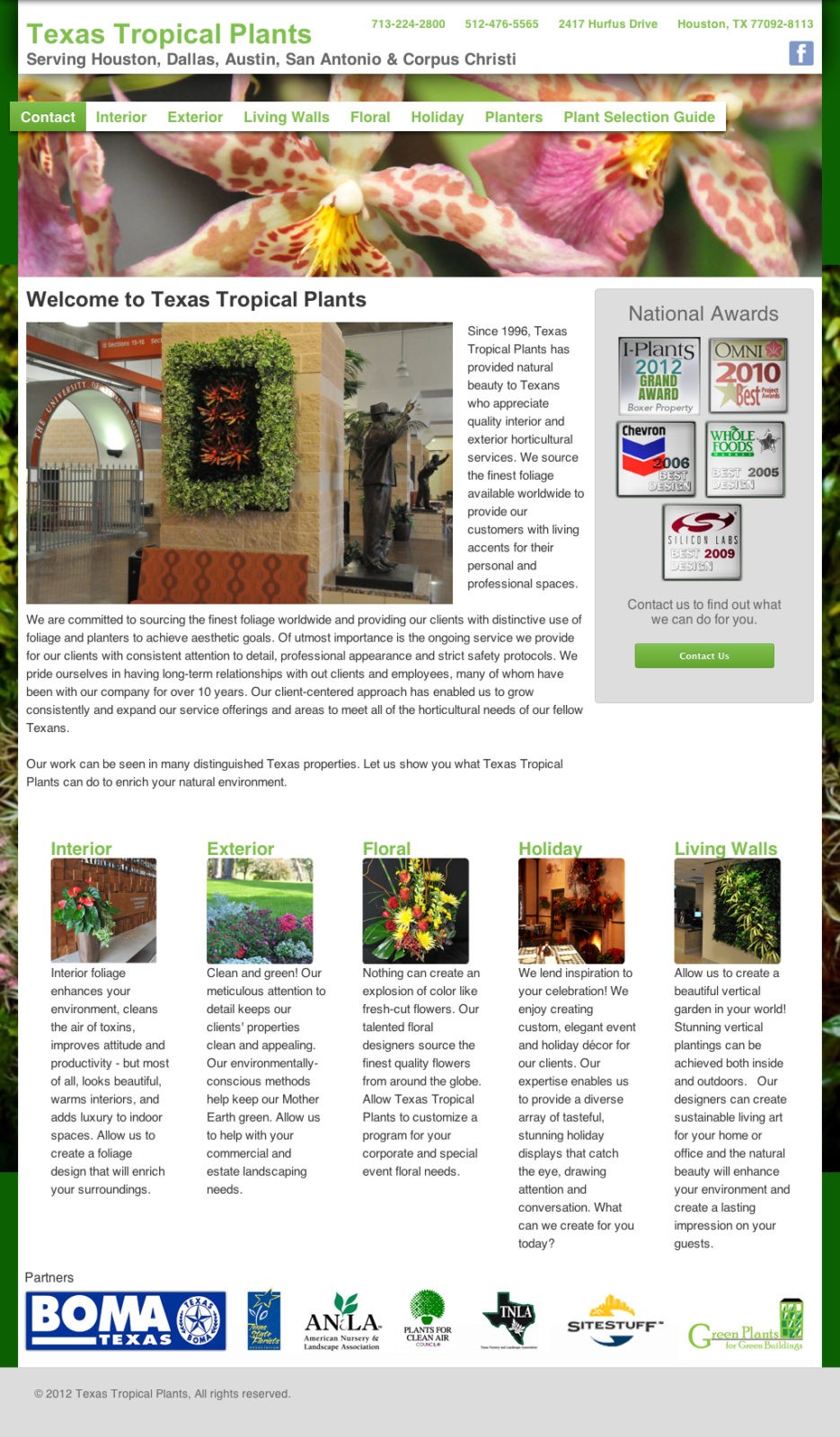 Texas Tropical Site Build