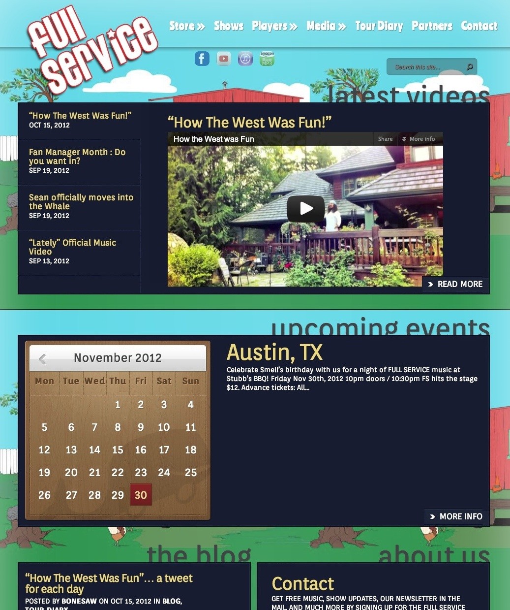 Full Service Official Site Build