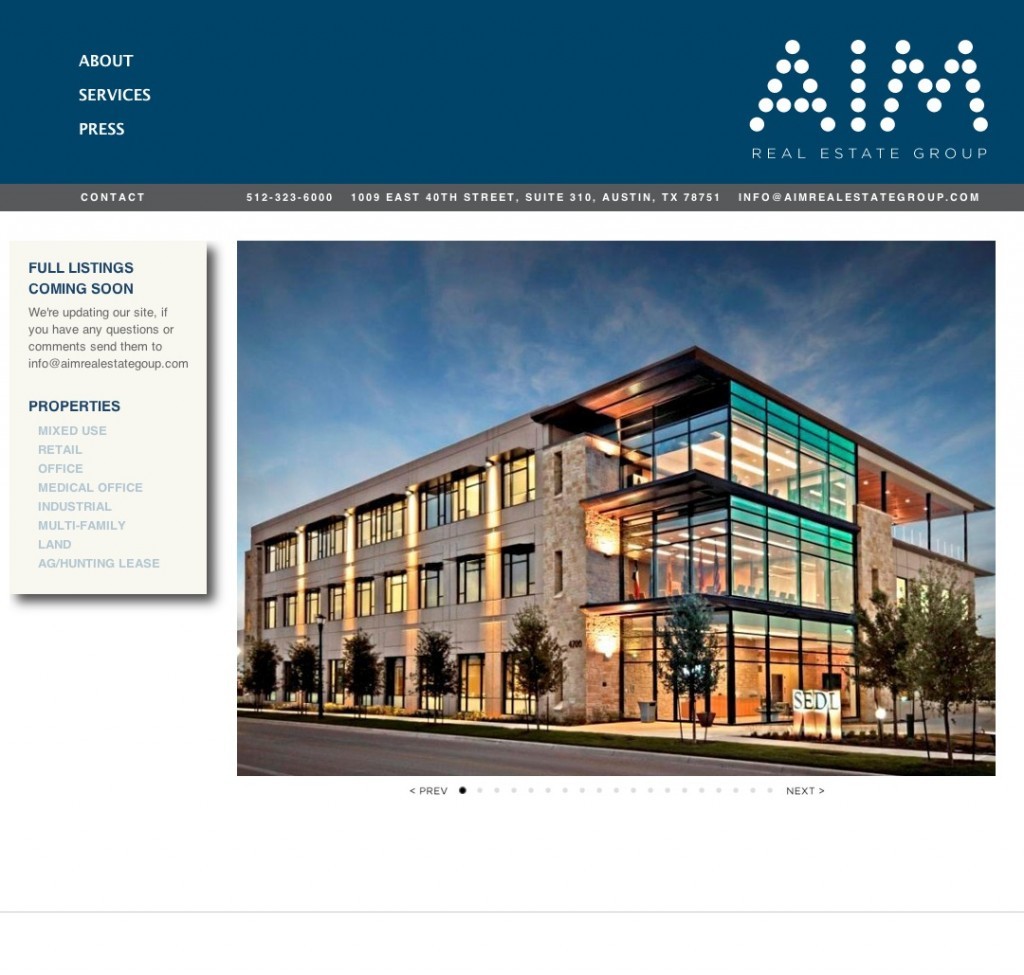 AIM Real Estate Group Site Build