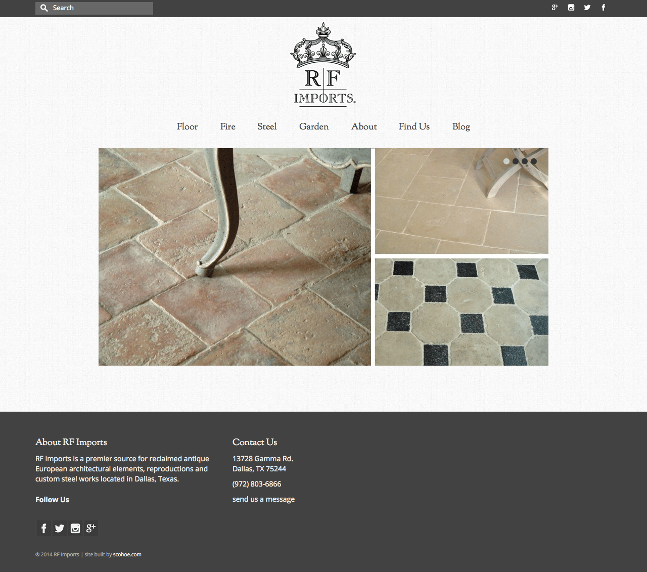 RF Imports Site Build