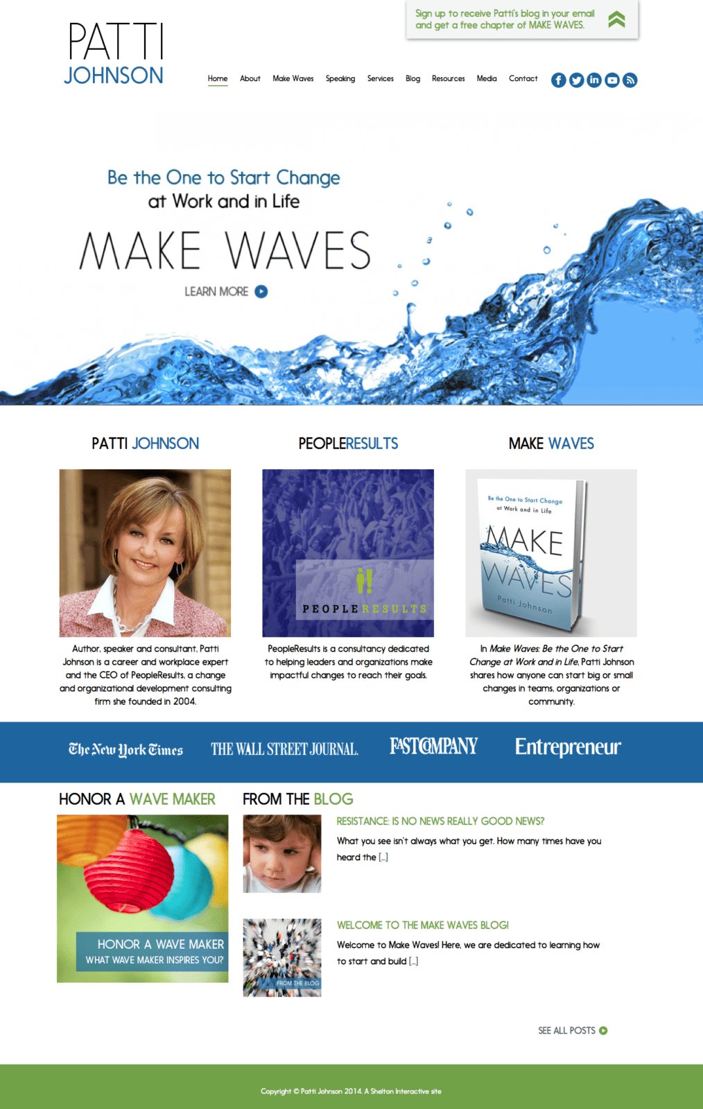 Shelton Interactive Site Build